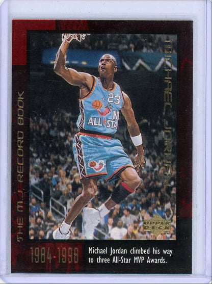 Michael Jordan 1999 Upper Deck The MJ Record Book #56
