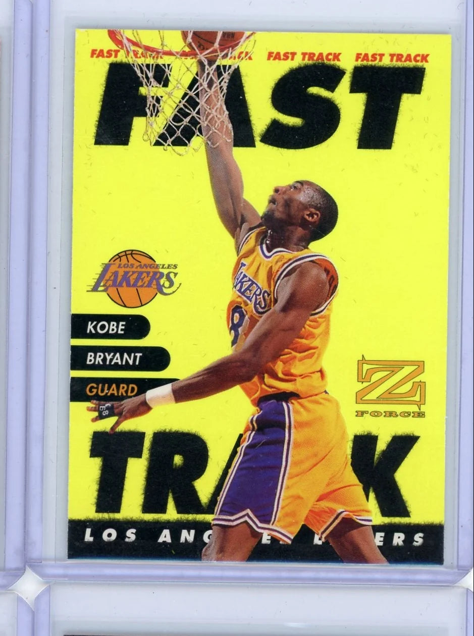 Kobe Bryant 1997 Skybox Z-Force Fast Track