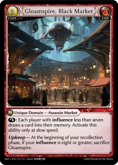 Gloamspire, Black Market (111) (Alchemical Revolution) (ALC)