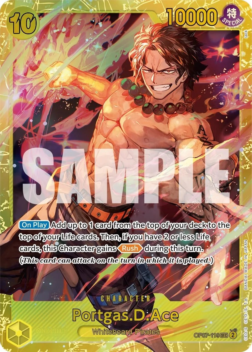 Portgas.D.Ace (119) (OP07-119) (500 Years in the Future) (OP07)