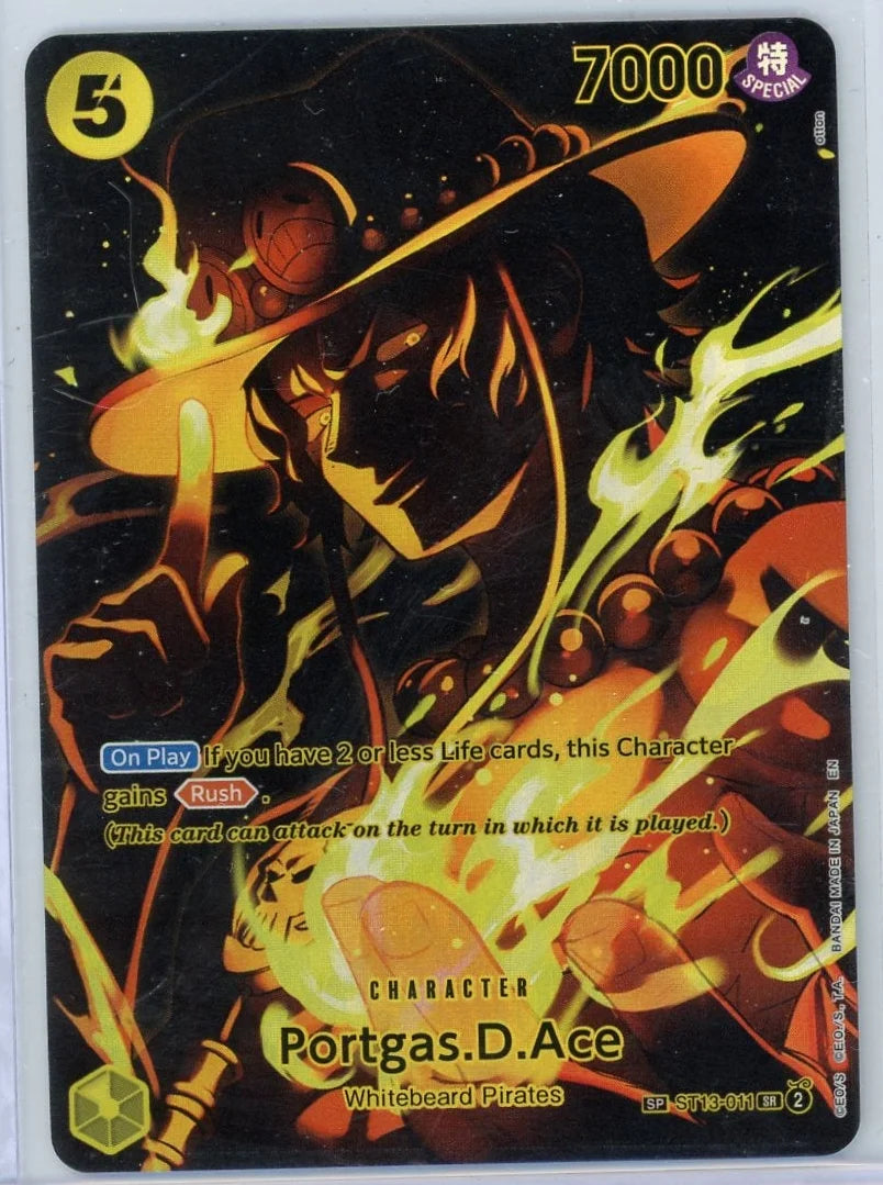 Portgas.D.Ace Legacy of the Master ST13-011 SP SR