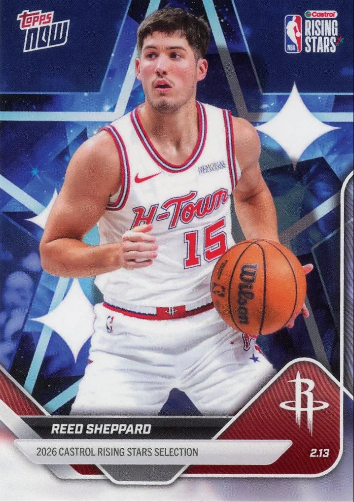 Reed Sheppard 2026 Topps NOW Rising Stars #RS10