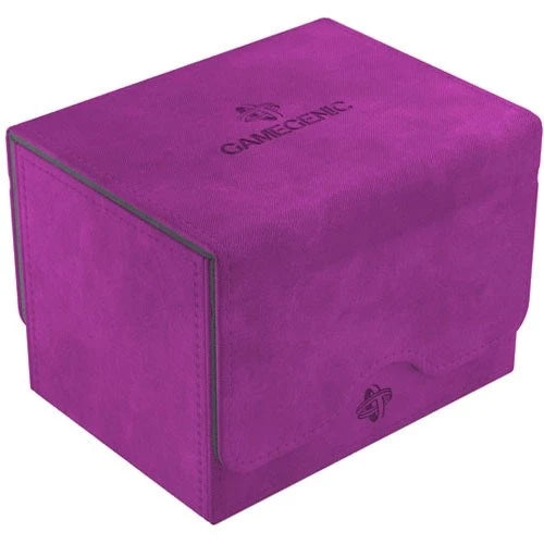 GameGenic Sidekick Deck Box - Purple (Holds 100+)