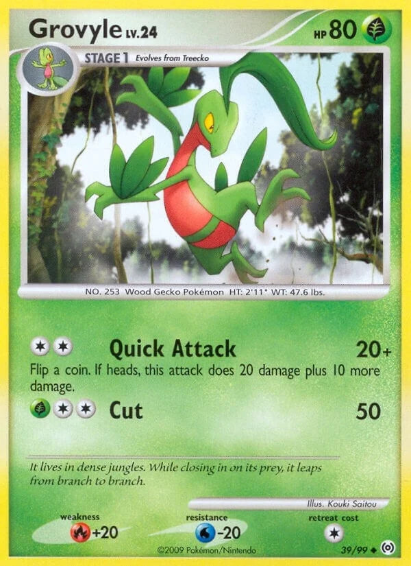 Grovyle (39) (39/99) (Arceus) (AR)
