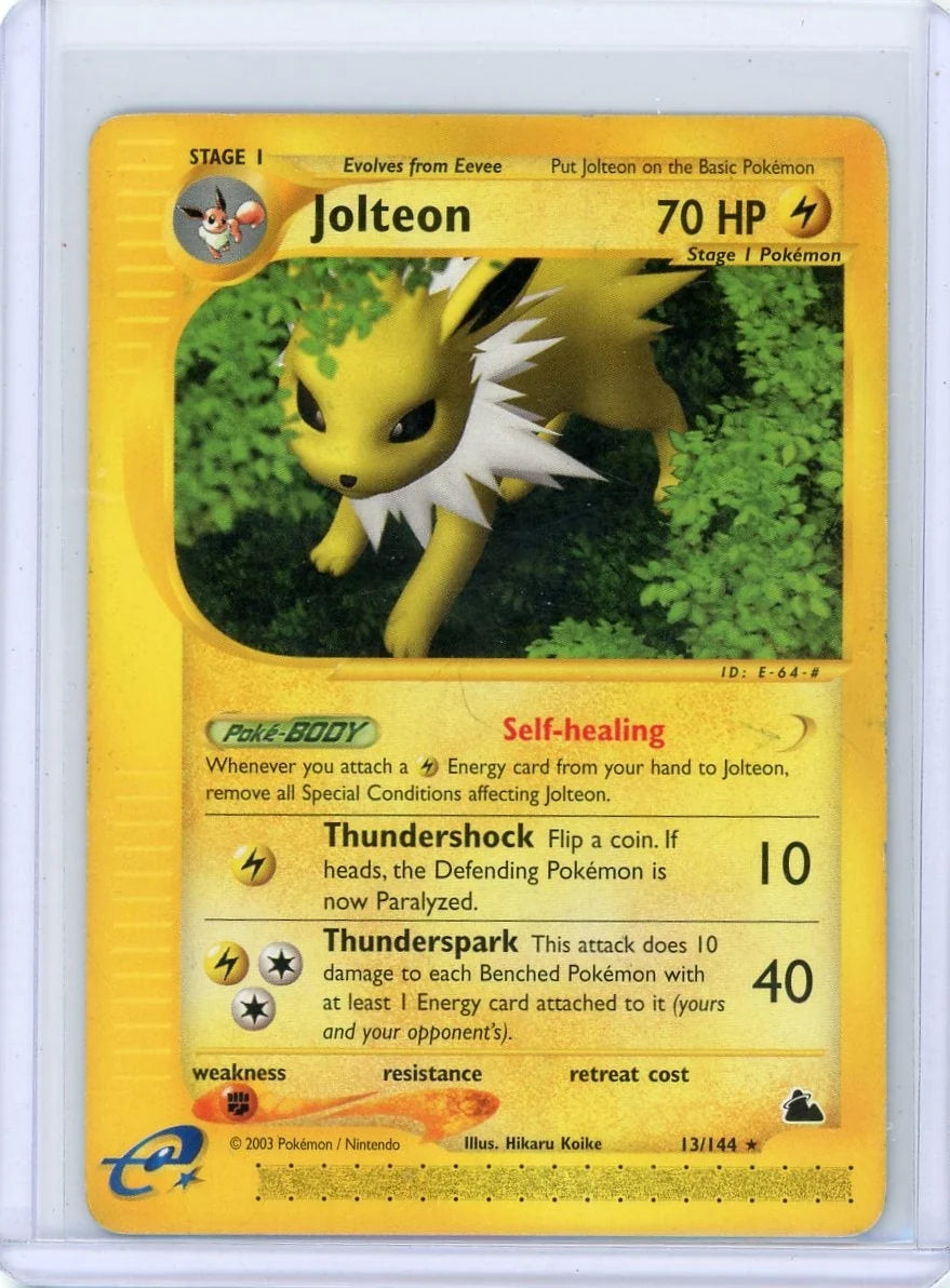 Jolteon Pokémon Skyridge Non Holo #13/144 (LP)