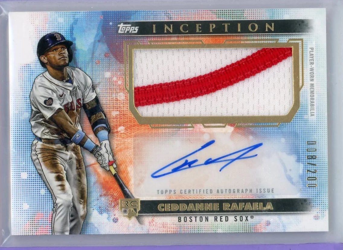 Ceddanne Rafaela 2024 Topps Inception RPA #'d 008/200