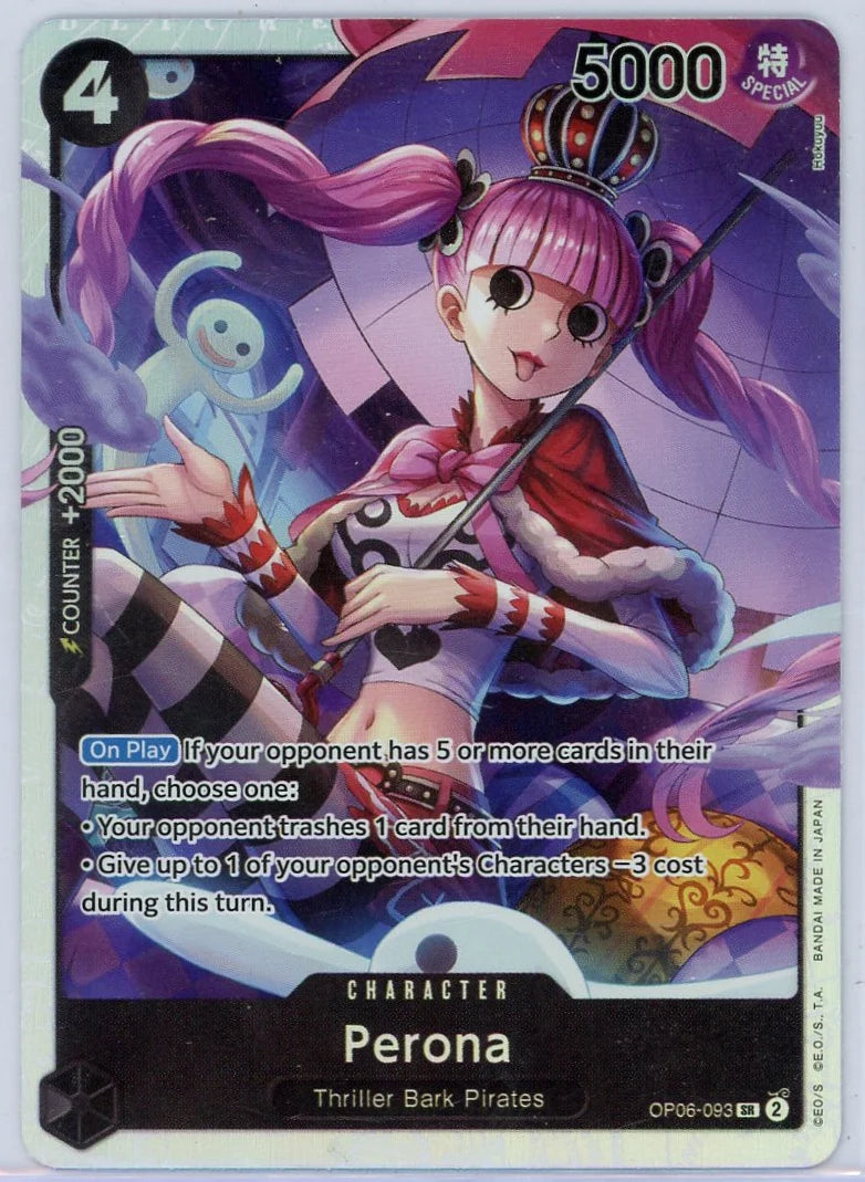 Perona One Piece 2024 Wings of the Captain SR #OP06-093