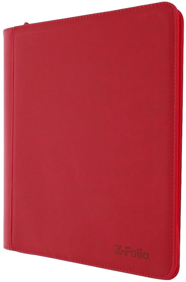 Z-Folio 9-Pocket LX Album - Toploaders - Red