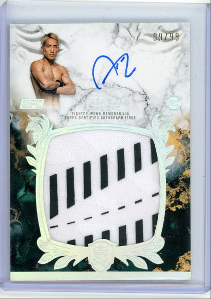 Kai Asakura 2025 Topps Royalty Collection Rookie Relic Autograph #'d 09/99