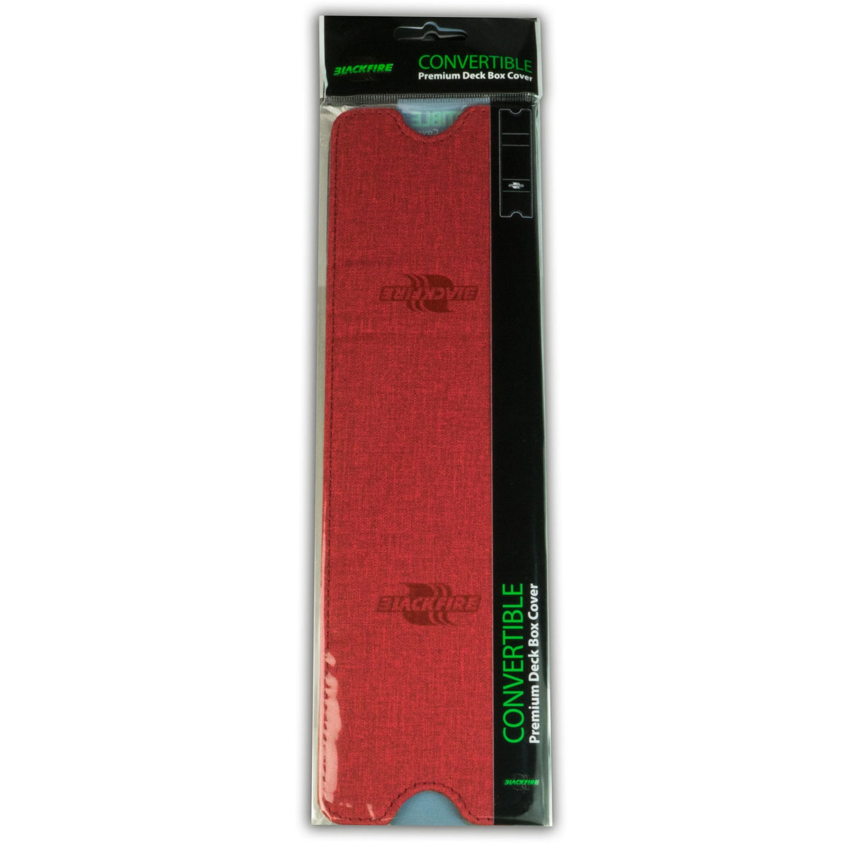 Convertible Deck Box Cover - Single Vertical Red