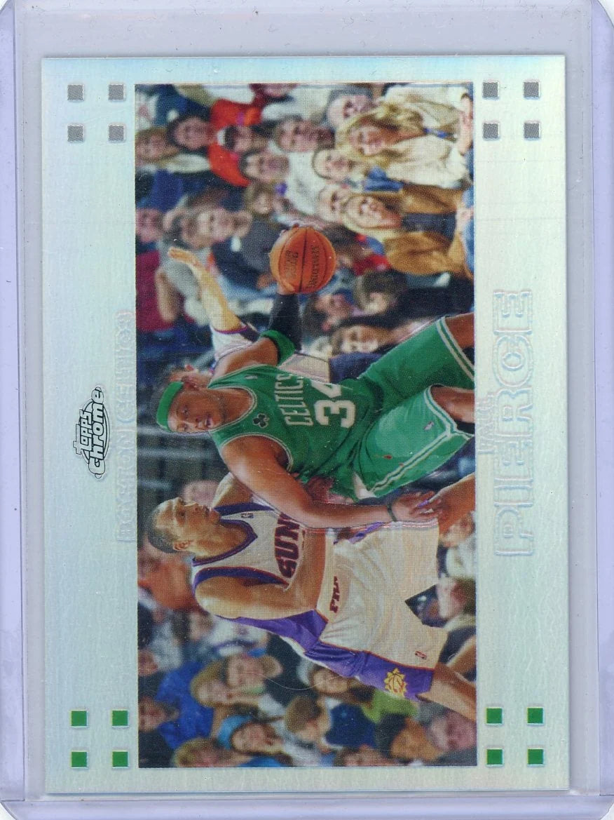 Paul Pierce 2007 Topps Chrome refractor #'d 517/999
