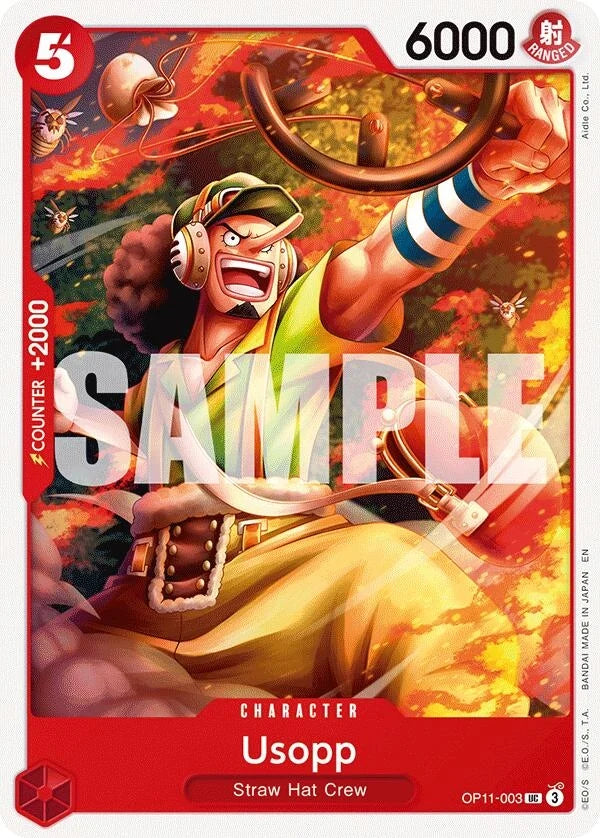 Usopp (OP11-003) (A Fist of Divine Speed) (OP11)