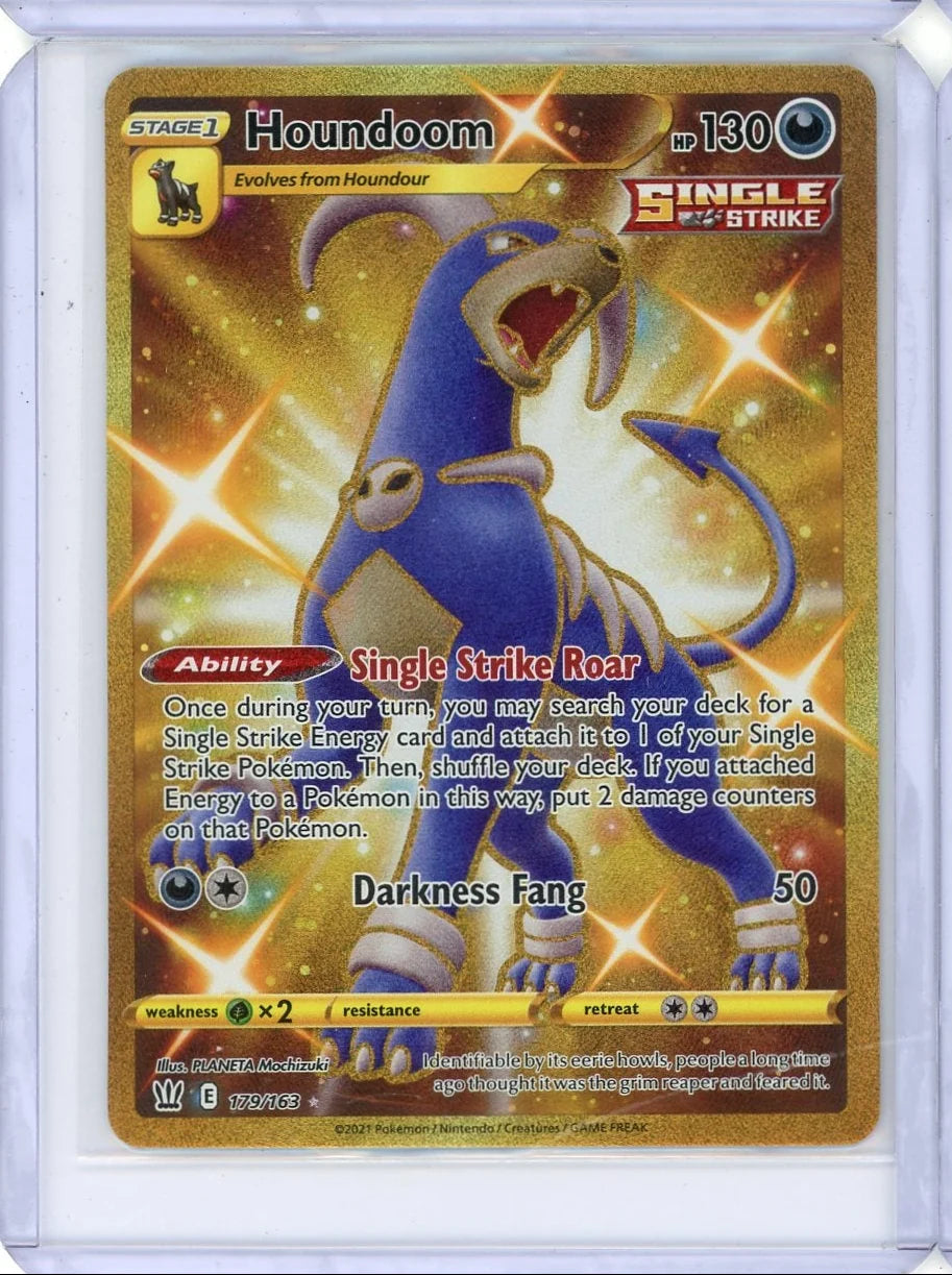 Houndoom Pokémon Battle Styles Secret Rare #179/163