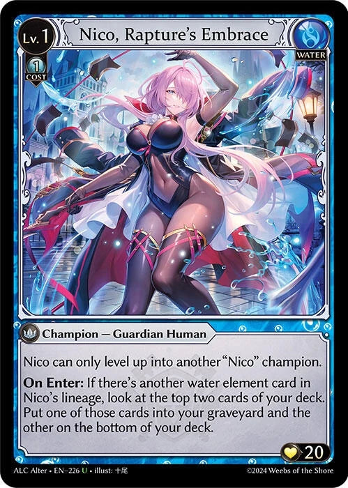 Nico, Rapture's Embrace (226) (Alchemical Revolution Alter Edition) (ALC Alter)