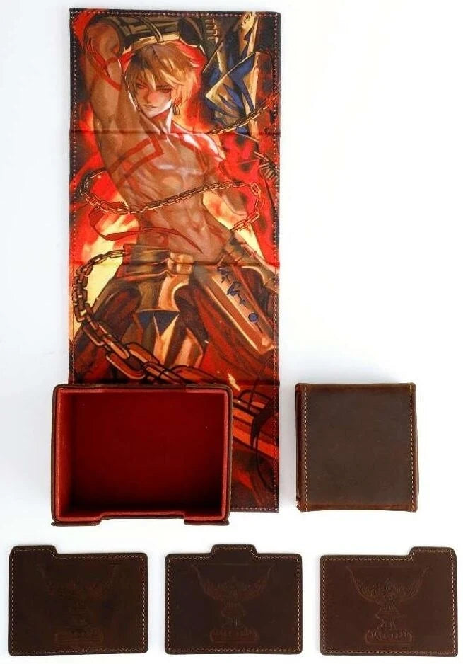 Kings of Providence Genuine Leather Dicewinder Deck Box  (King of Heroes)