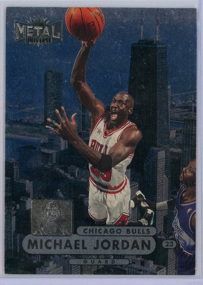 Michael Jordan 1997-98 SkyBox Metal Universe Championship #23