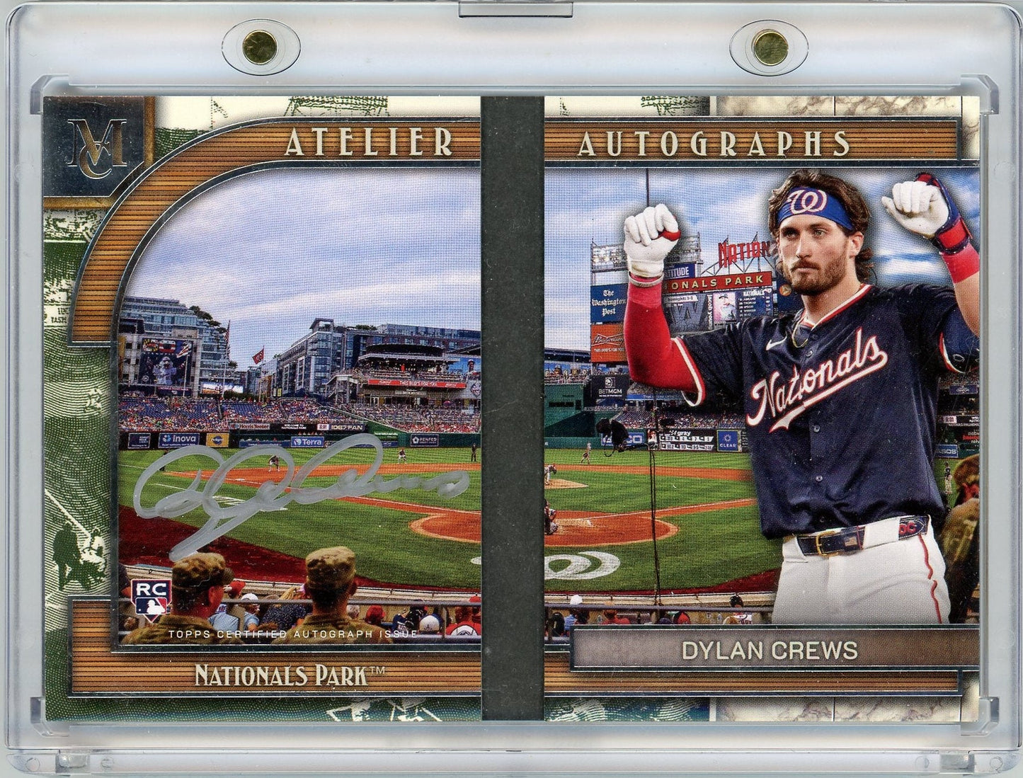 Dylan Crews 2025 Topps Museum Collection Ateleir Autograph Rookie Card #'d 19/50