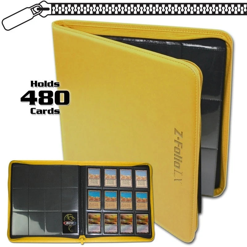 Z-Folio 12-Pocket LX Album - Yellow