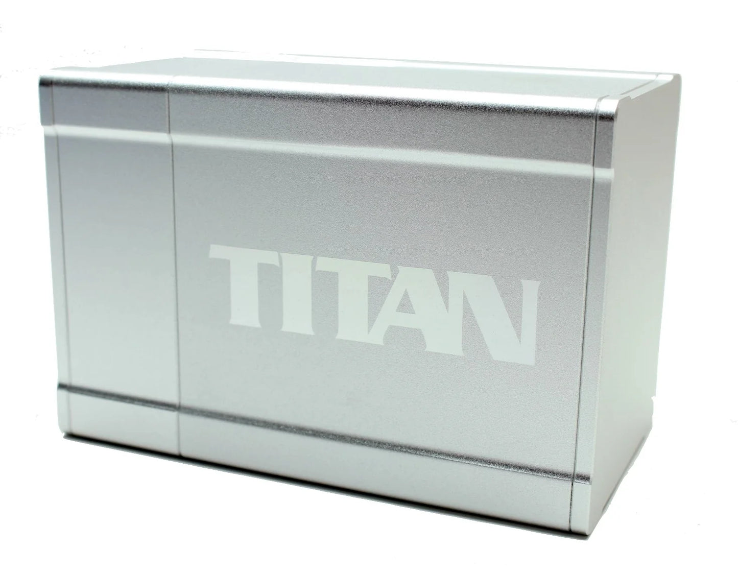 TITAN Deck Box - Solid Silver