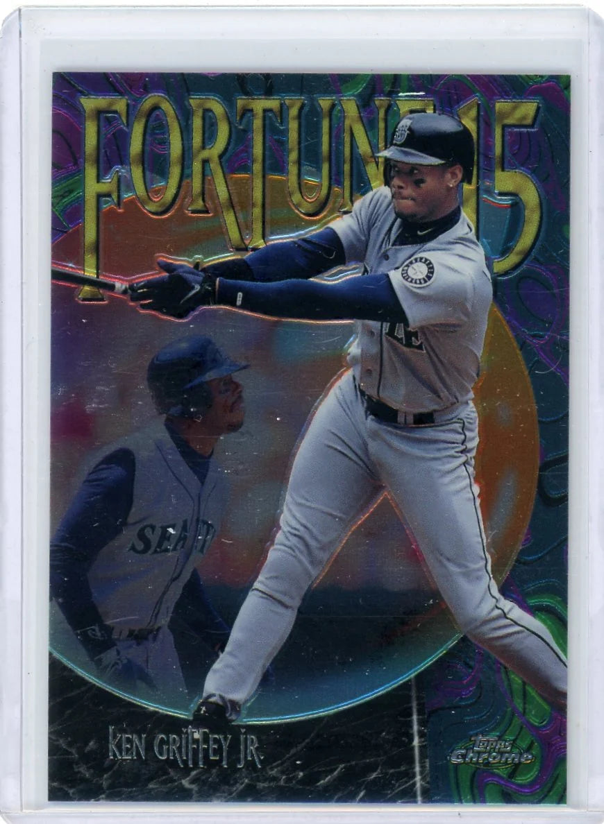 Ken Griffey Jr. 1999 Topps Chrome Fortune 15