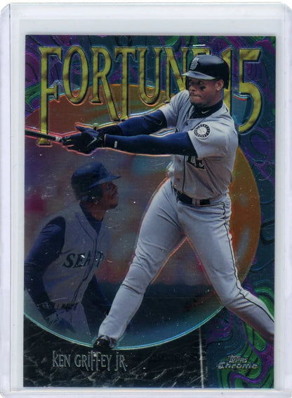 Ken Griffey Jr. 1999 Topps Chrome Fortune 15