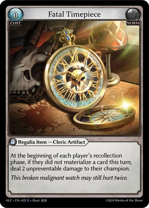 Fatal Timepiece (022) (Alchemical Revolution) (ALC)