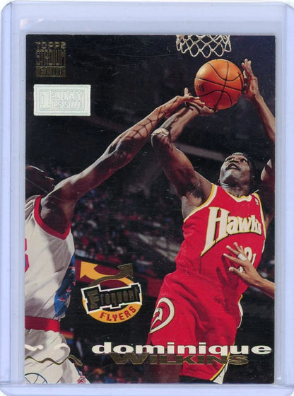Dominique Wilkins 1993-94 Topps Stadium Club Frequent Flyers 1st Day Issue