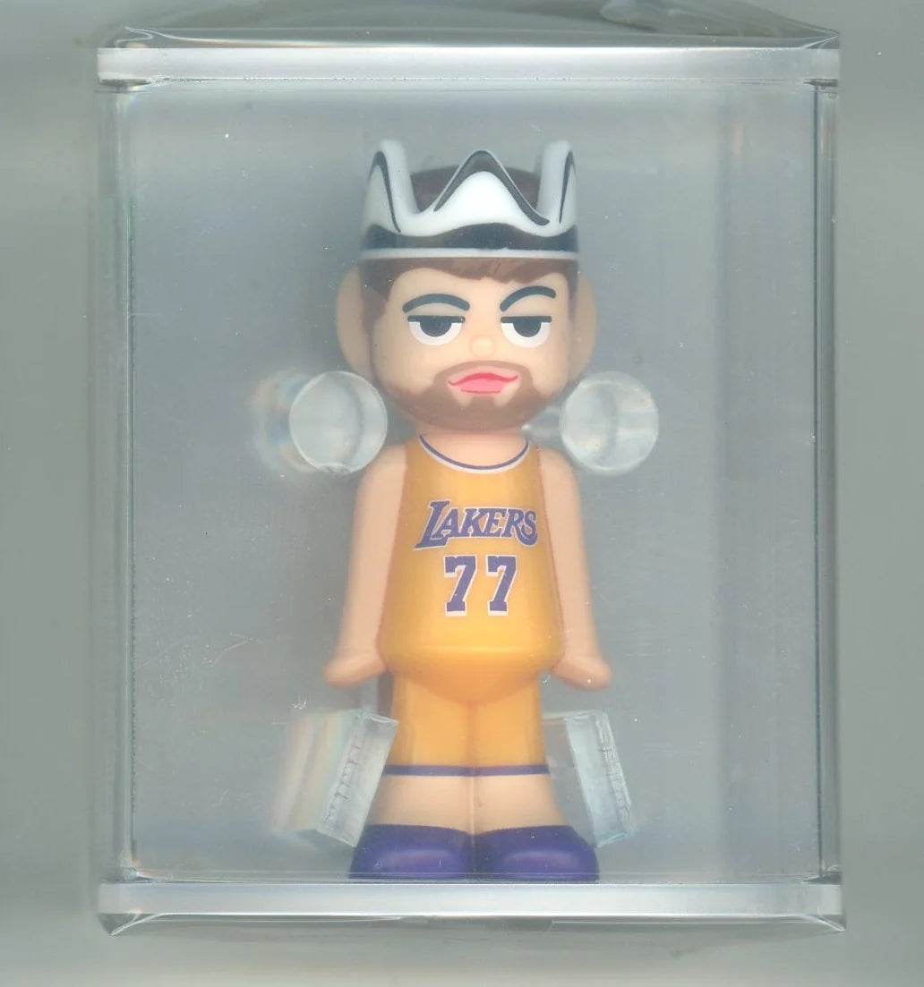Luka Doncic 2025-26 NBA Ghostwrite #'d /25 "Vides" parallel AFA graded 9.0