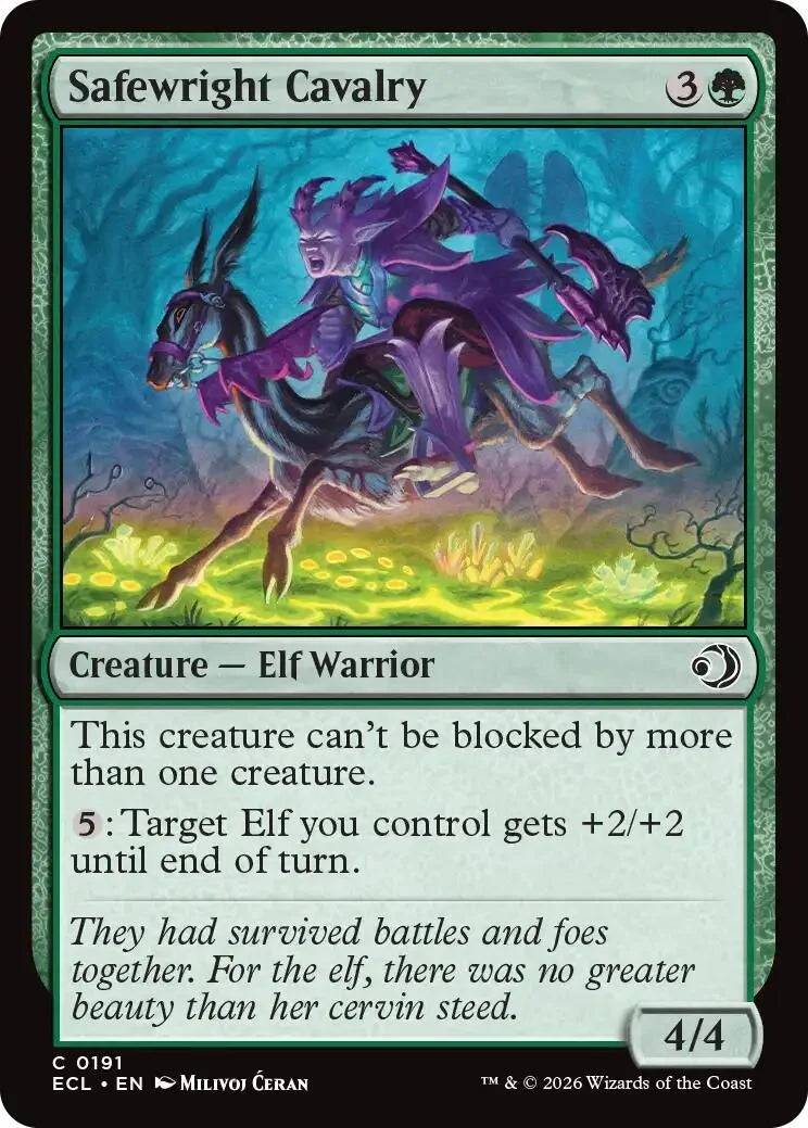 Safewright Cavalry (191) (Lorwyn Eclipsed)