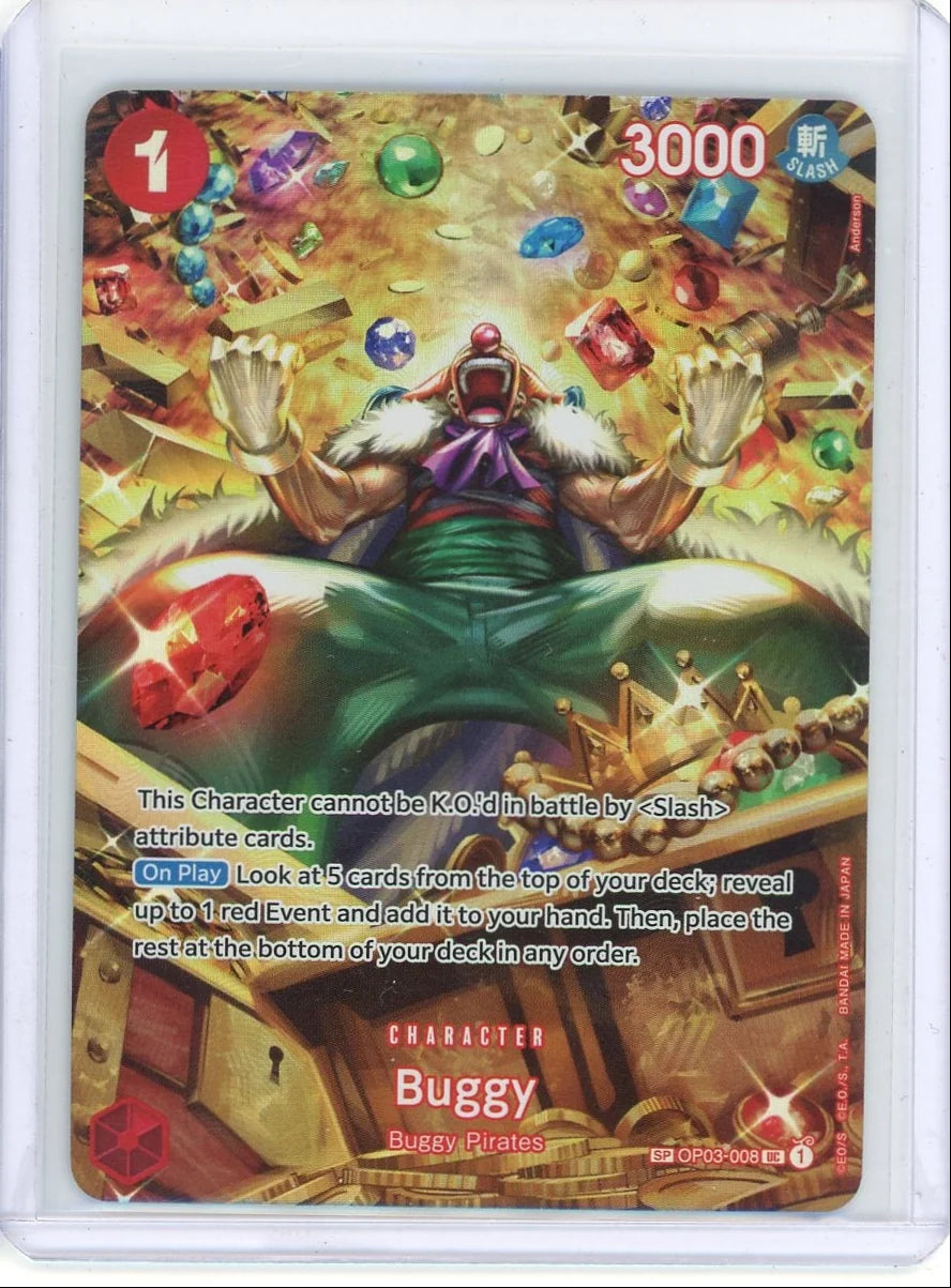Buggy One Piece Wings Of The Captain SP #OP03-008