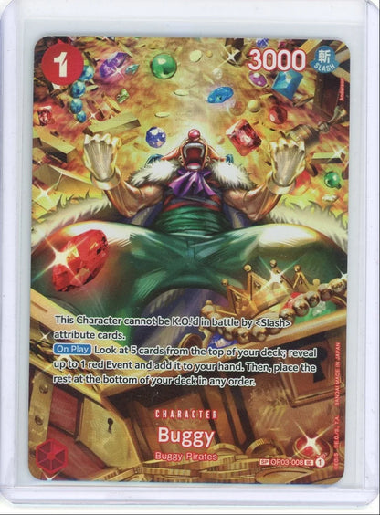 Buggy One Piece Wings Of The Captain SP #OP03-008