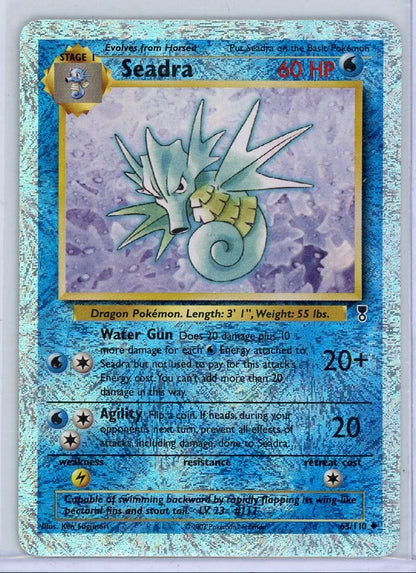 Seadra 2002 Pokemon Legendary Collection reverse holo #63/110 DMG