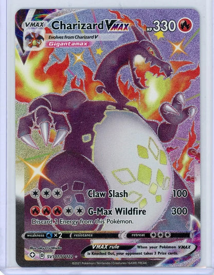 Charizard Vmax Pokémon Shining Fates: Shiny Vault #SV107/SV122