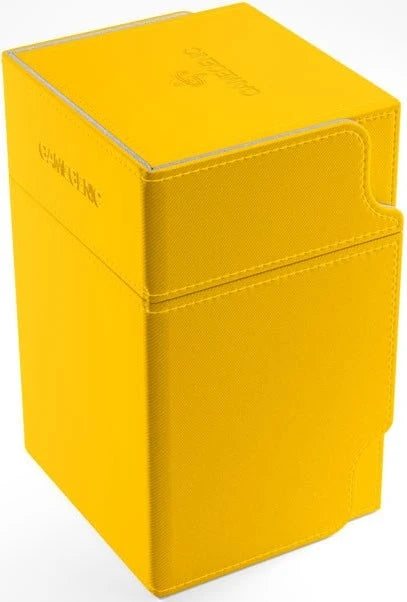 GameGenic Watchtower Convertible Deck Box - Yellow (Holds 100+)