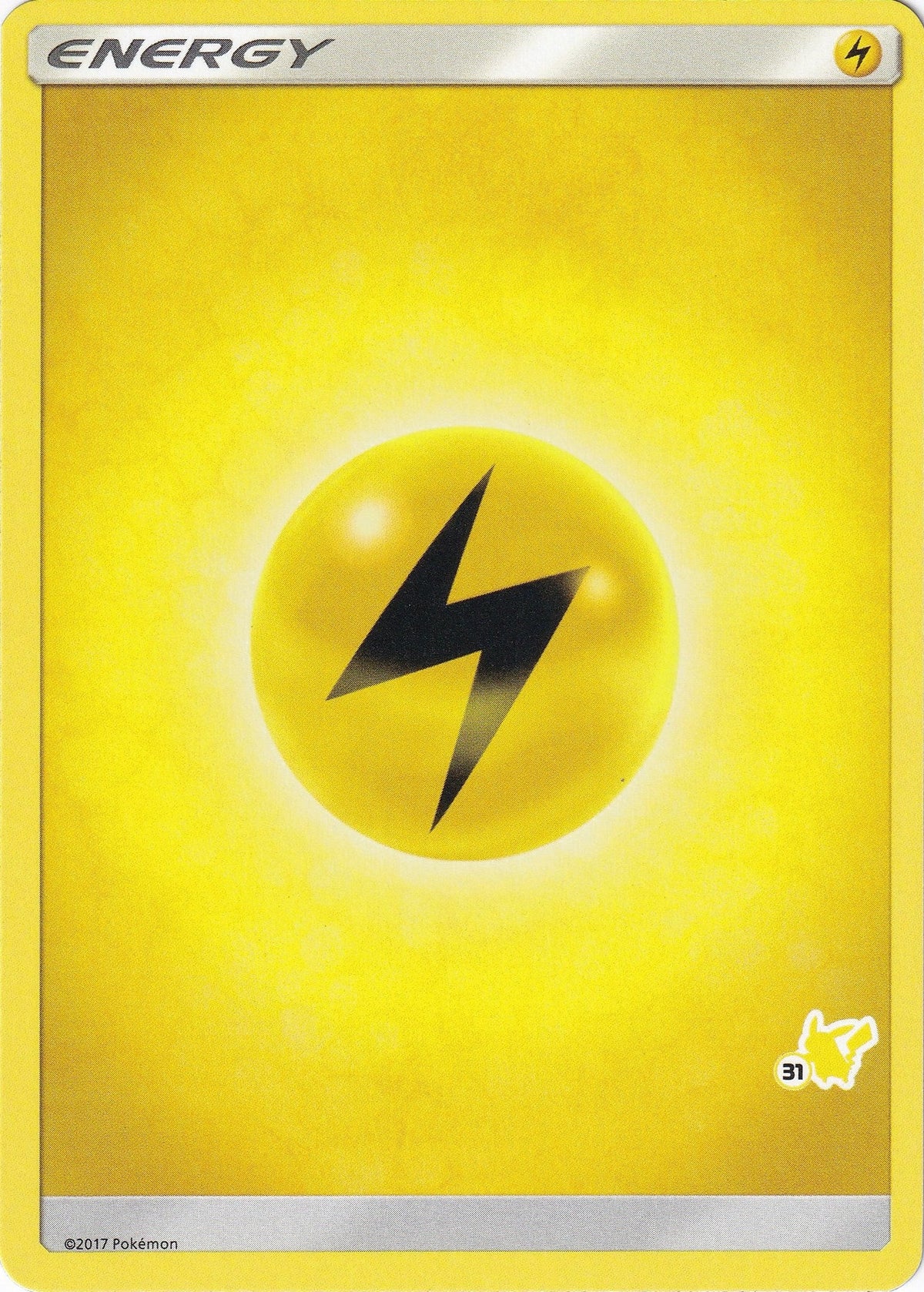 Lightning Energy (#31 Pikachu Stamped) (Battle Academy) (BTA)