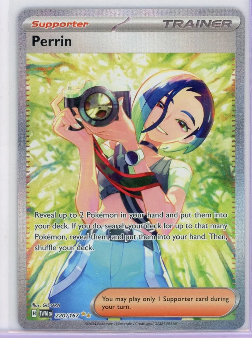 Perrin Pokémon Twilight Masquerade Special Illustration Rare #220/167