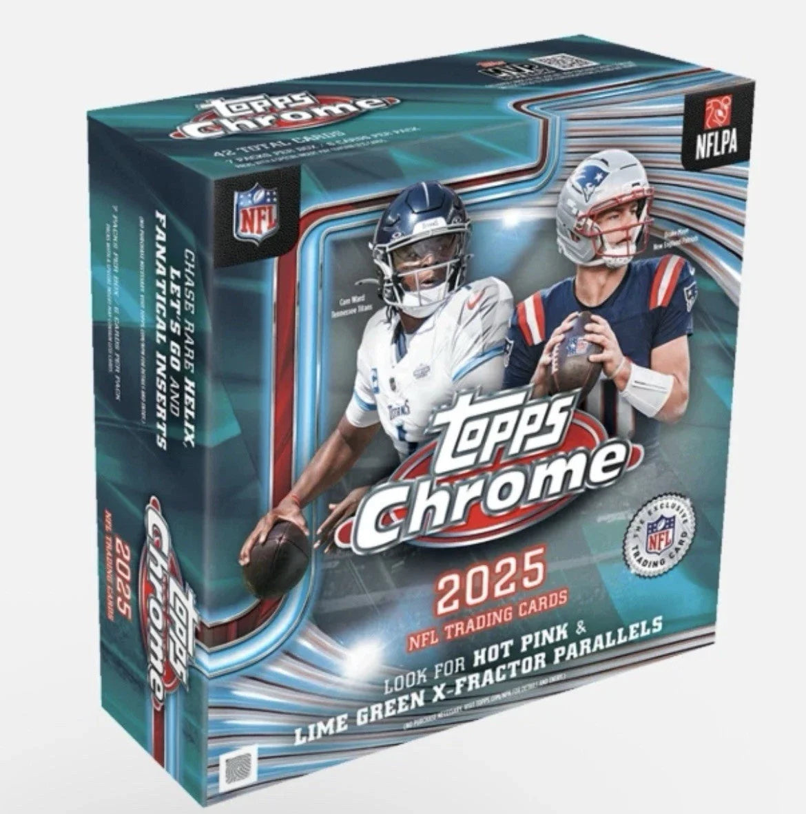 2025 Topps Chrome Football Mega Box
