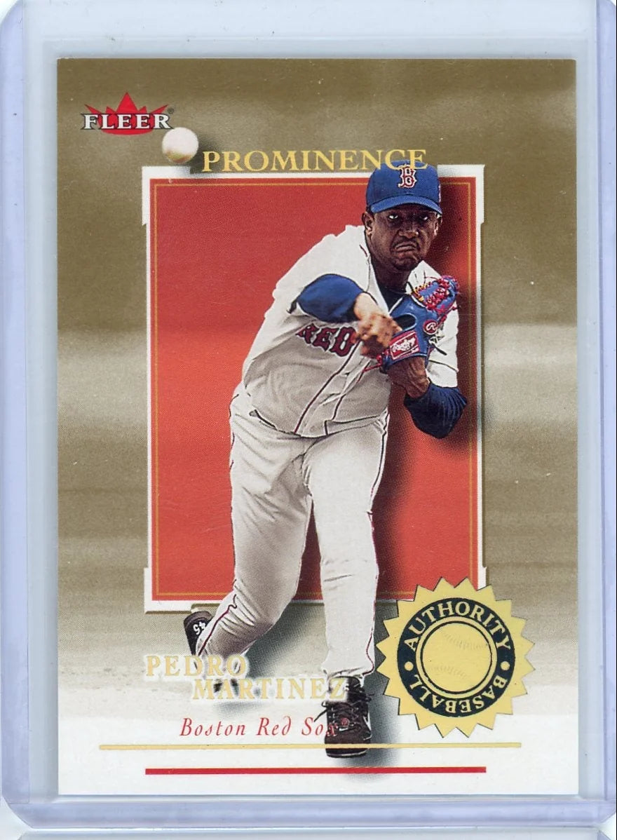 Pedro Martinez 2001 Fleer Authority Prominence #'d 080/125