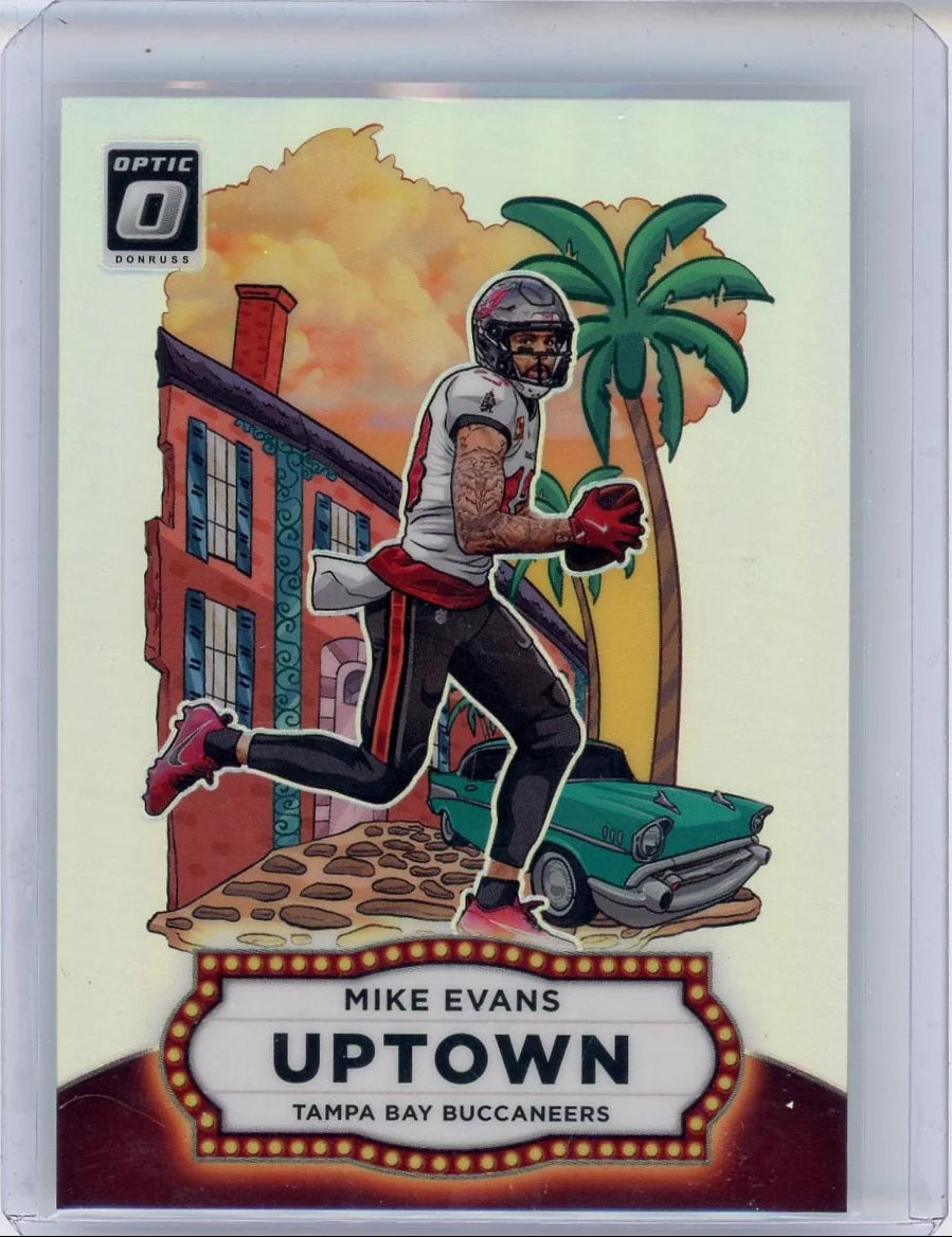 Mike Evans 2025 Panini Donruss Optic Uptown