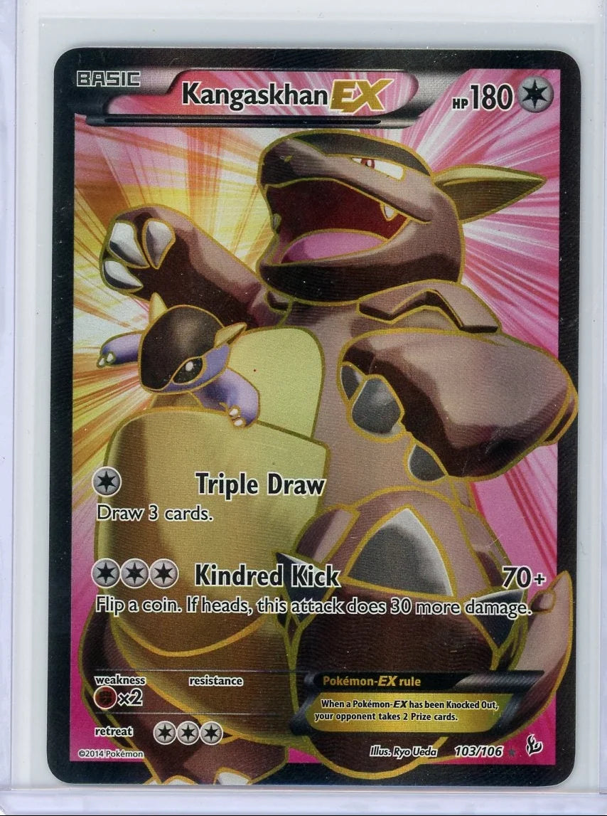 Kangaskhan EX 2014 Pokémon Flashfire #103/106