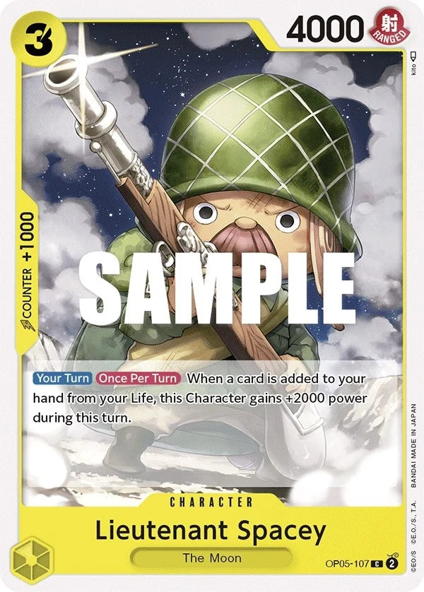 Lieutenant Spacey (OP05-107) (Awakening of the New Era) (OP05)