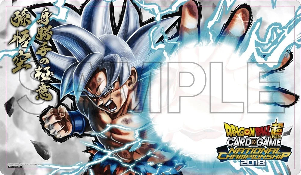 Dragon Ball Super: National Championship October 2018 - Top Playmat