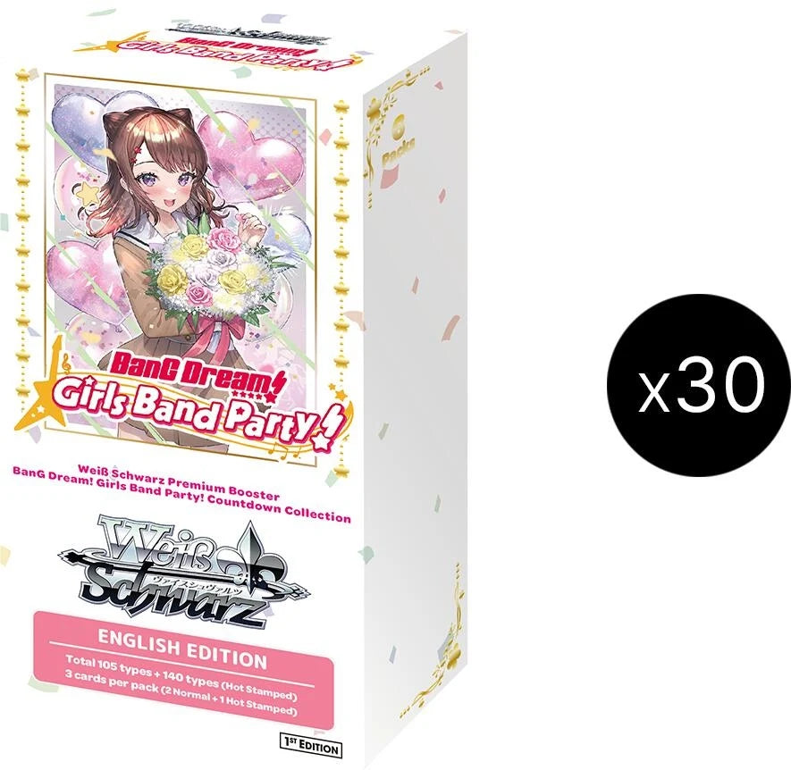 BanG Dream! Girls Band Party! Countdown Collection Premium Booster Box Case