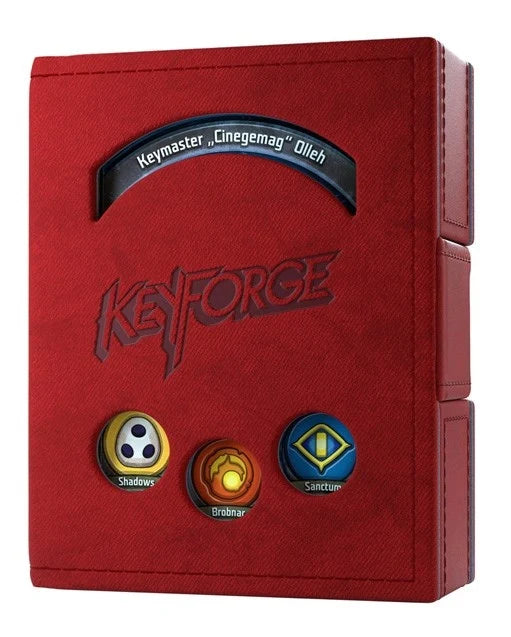 GameGenic KeyForge Deck Book - Red