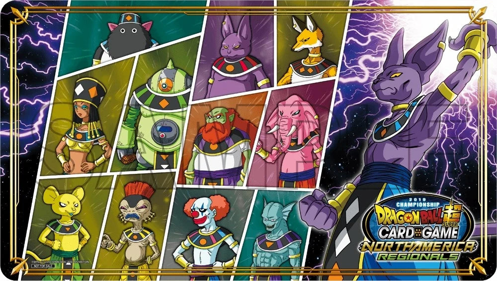 Dragon Ball Super: National Championship July 2019 - Top 50 Playmat