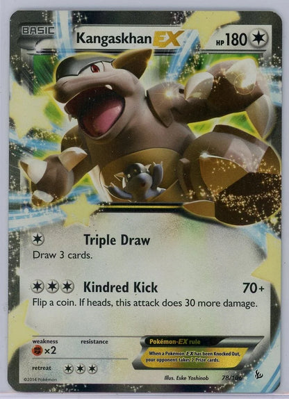 Kangaskhan ex Pokémon XY - Flashfire Ultra Rare #78/106 (LP)