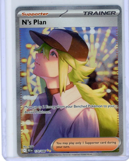N's Plan Pokémon Black Bolt Special Illustration Rare #170/086