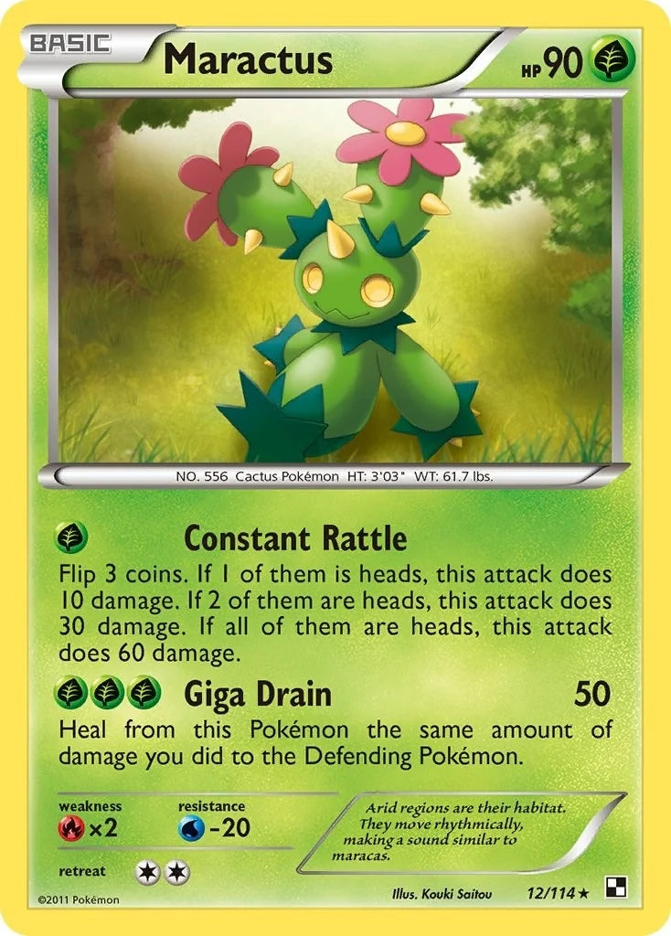 Maractus (12) (12/114) (Black and White) (BLW)