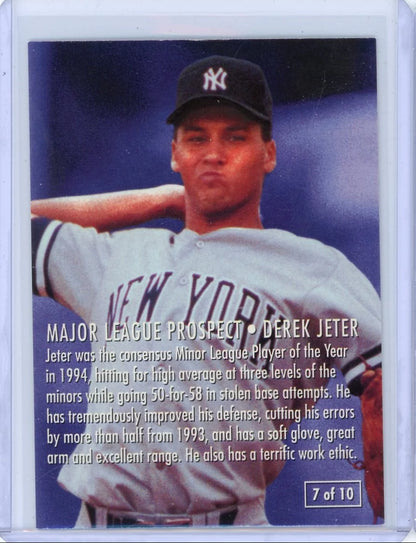 Derek Jeter 1995 Fleer Prospect #7