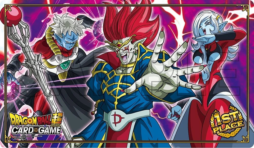 Dragon Ball Super: Origins 2019 Team Tournament - 1st Place Playmat featuring Mira, Demigra, & Towa